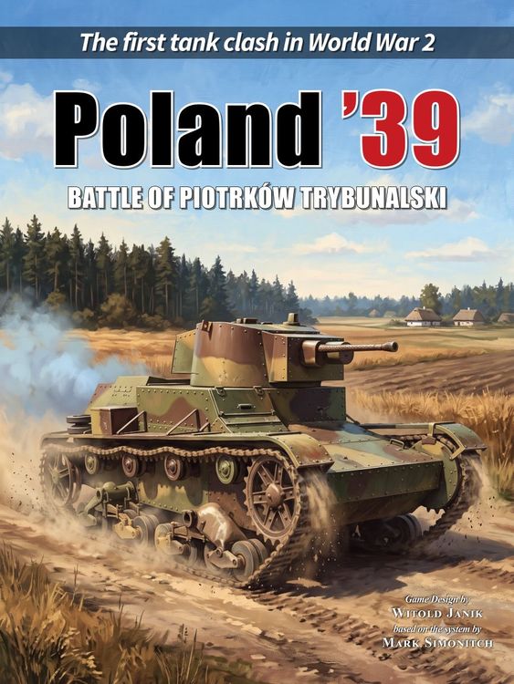 "Poland '39: Battle of Piotrków Trybunalski" - wojenna gra planszowa